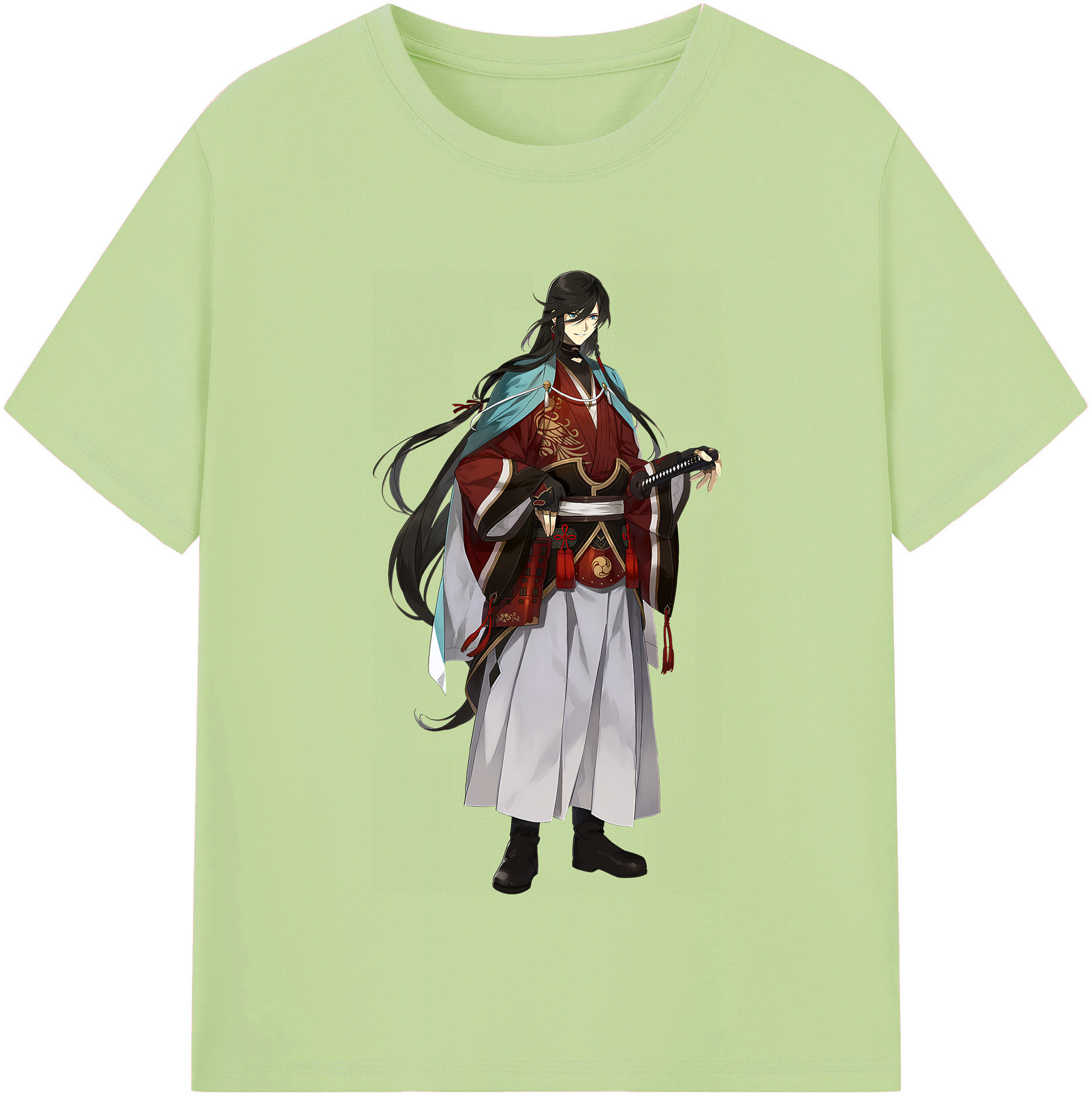 （画像用） 刀剣乱舞 Touken Ranbu 綿100％半袖Tシャツ（フロントプリント）